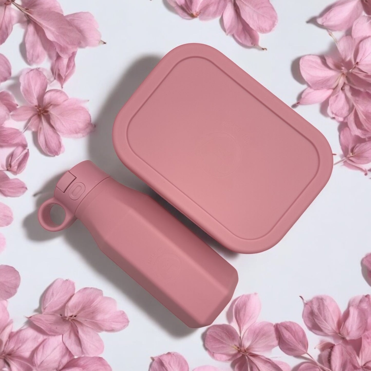 Bentomio Set, BPA-Free, Bestselling Silicone Bento Lunchbox and water bottle, Safe, Fresh & Durable, Kid-Friendly Lunch Solution.