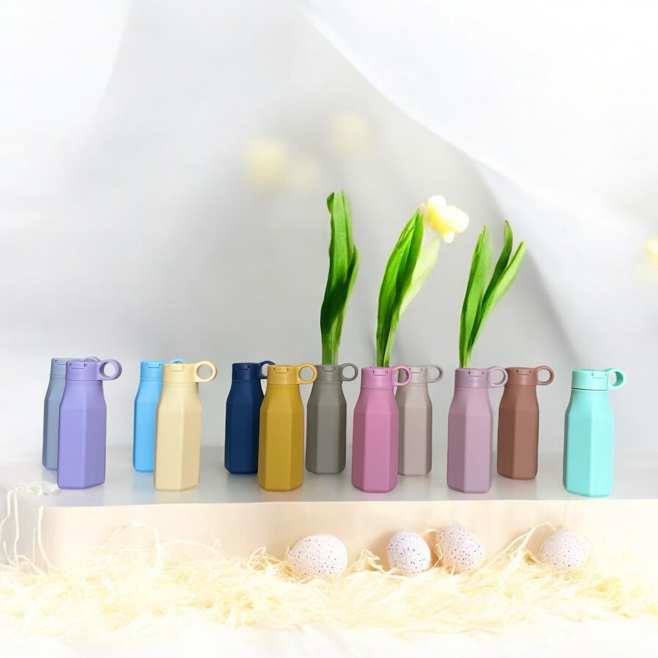 Bentomio Silicone Water Bottle – BPA-Free, Durable & Eco-Friendly for Everyday Use. Introducing The Amalfi Water Bottle.