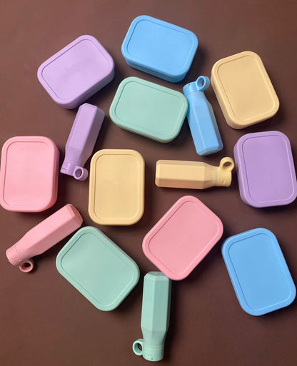 Bentomio Silicone Lunchbox – BPA-Free, Durable & Eco-Friendly. Introducing The Turin Lunch Box.