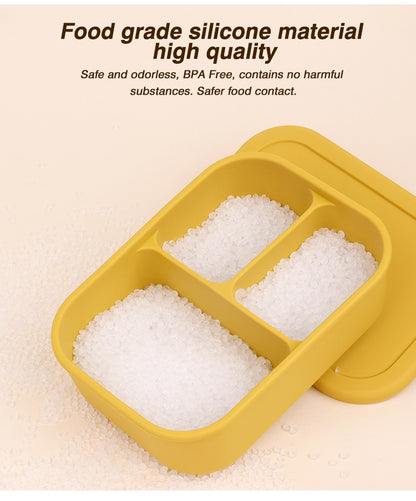 Bentomio Silicone Lunchbox – BPA-Free, Durable & Eco-Friendly. Introducing The Turin Lunch Box.