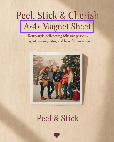 Personalized Photo Magnets