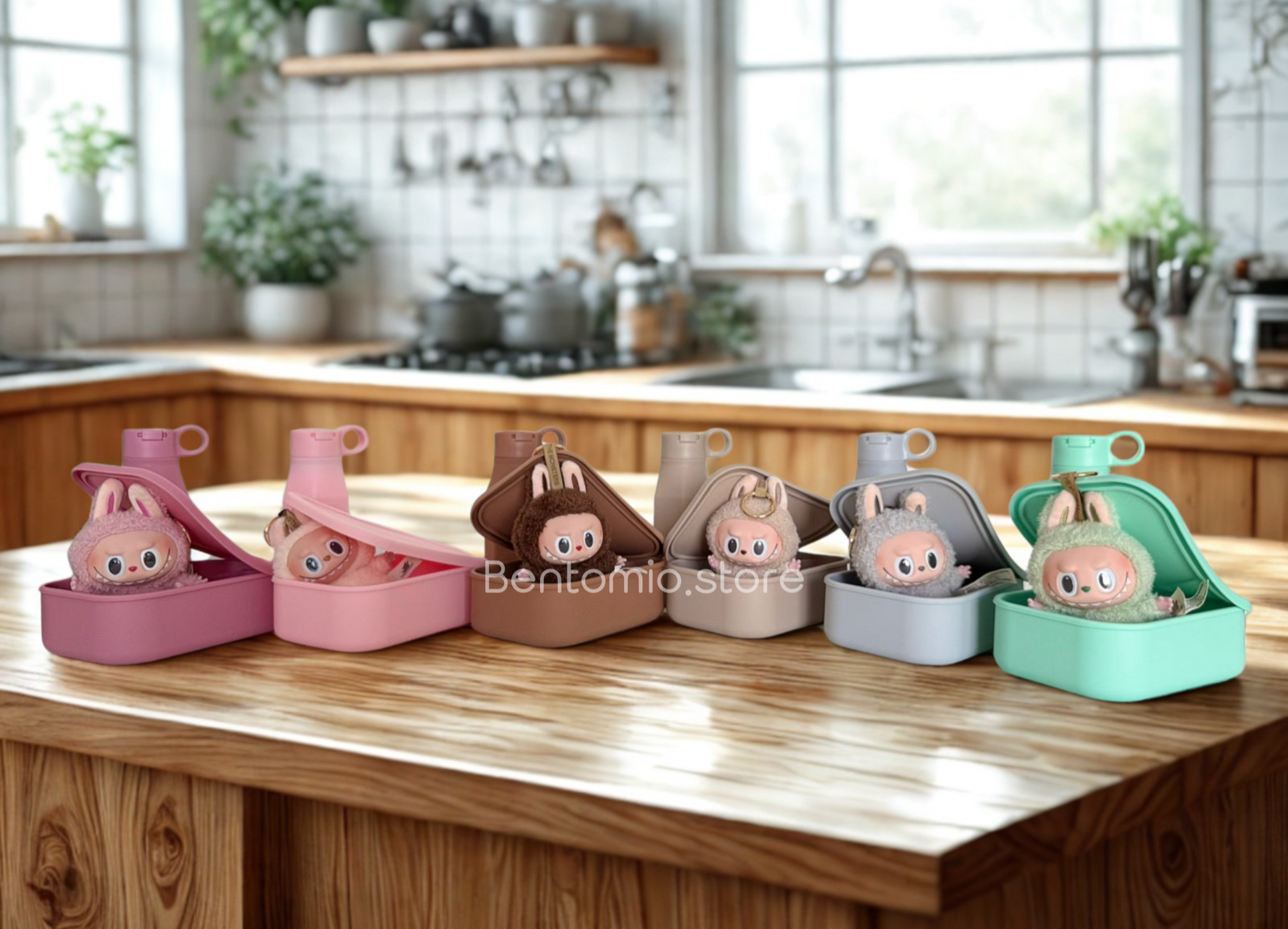 Lunch Box Set Matching Labubu
