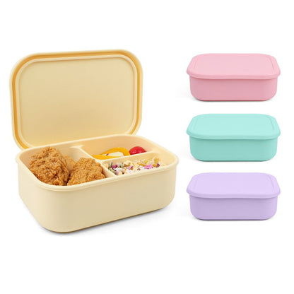 Bentomio Silicone Lunchbox – BPA-Free, Durable & Eco-Friendly. Introducing The Turin Lunch Box.
