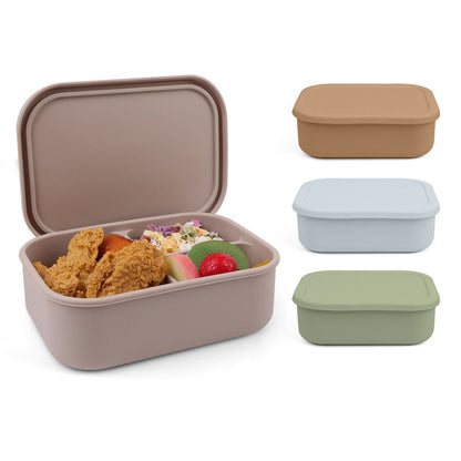 Bentomio Silicone Lunchbox – BPA-Free, Durable & Eco-Friendly. Introducing The Turin Lunch Box.