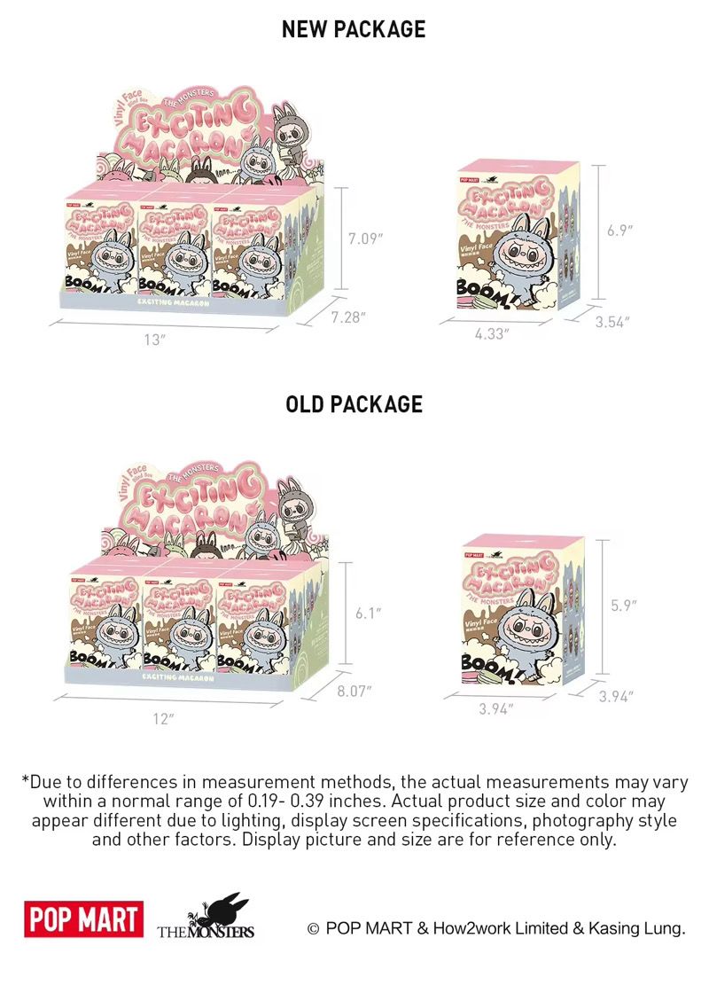 Original Labubu Exciting Macarons V1