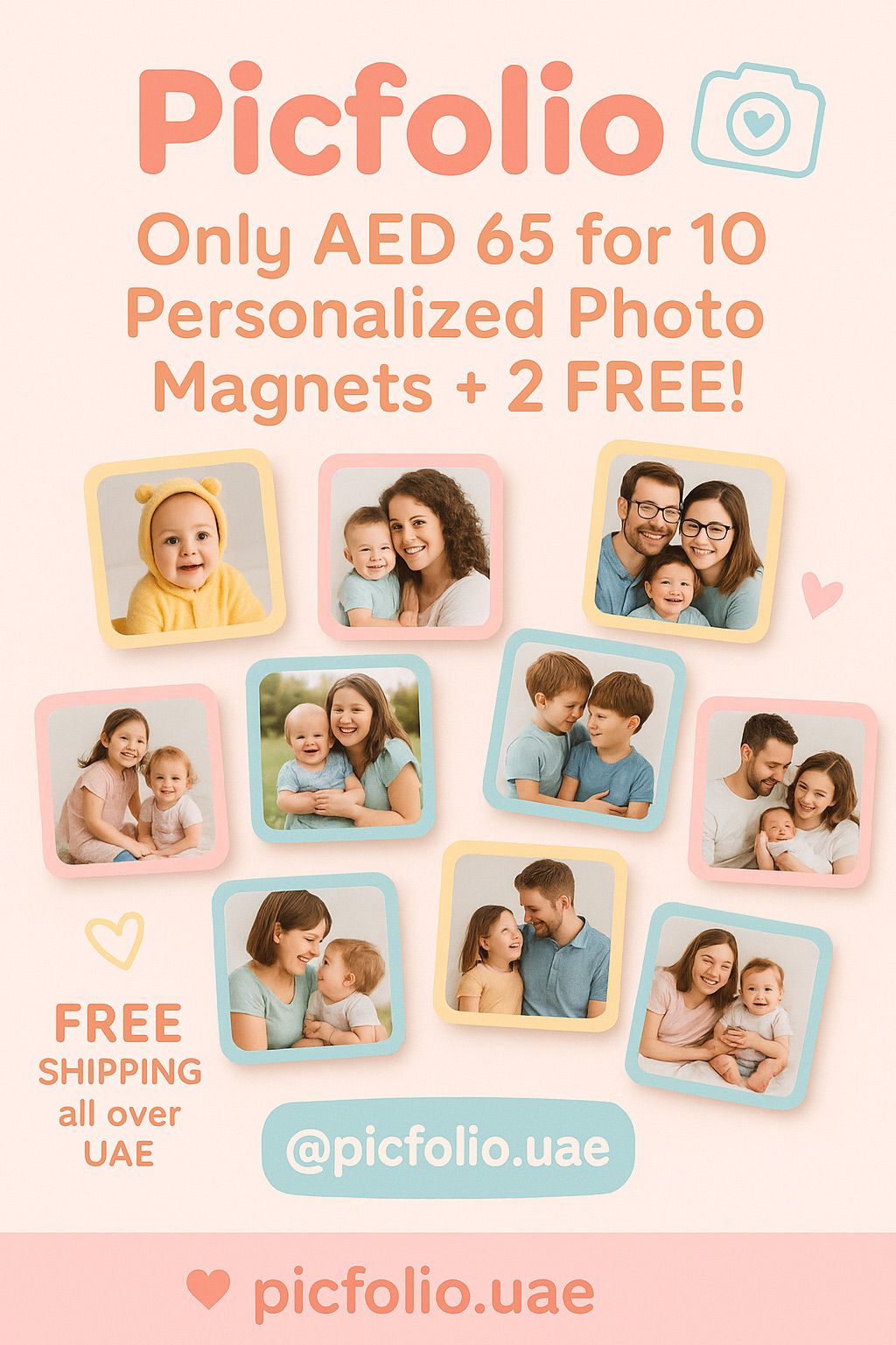 Personalized Photo Magnets