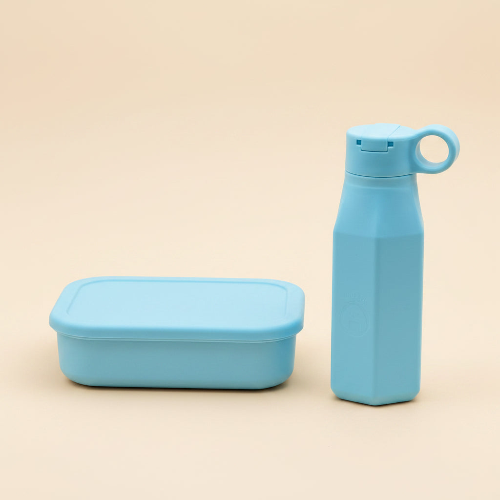 baby blue bentomio set 
