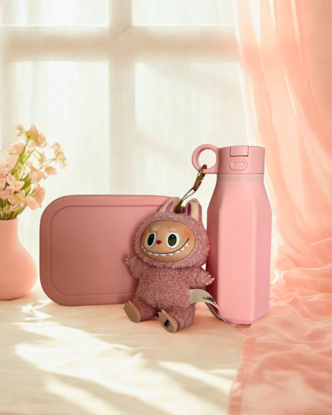 Lunch Box Set Matching Labubu